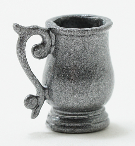 Dollhouse Miniature Pewter Mug